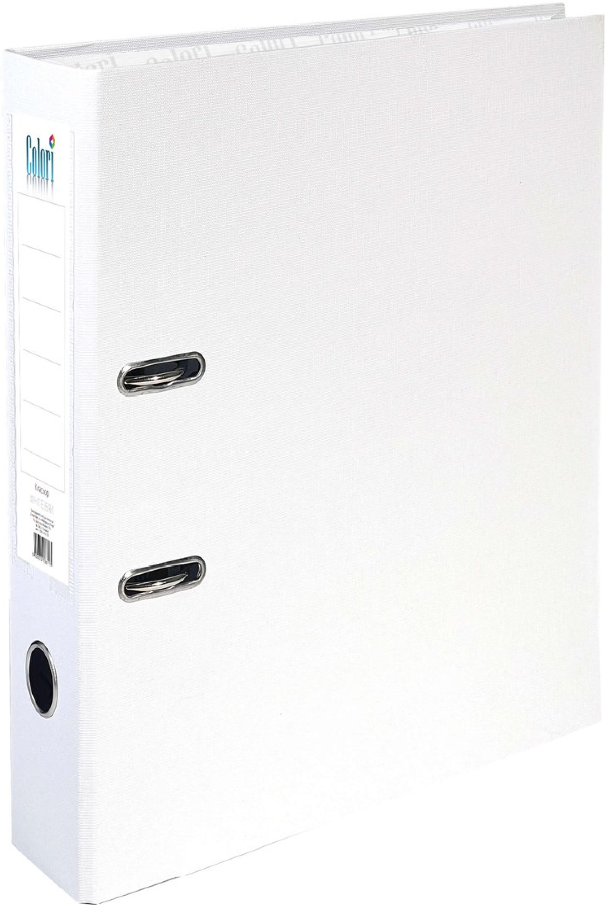 Colori Класьор, 8 cm, PP, несглобен, бял, 50 брояна ниска цена с бърза доставка - BestPC.BG