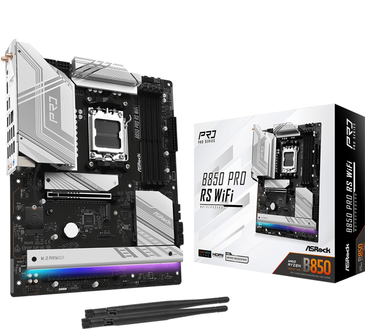 Дънна платка AMD AM5 B850-4DDR5-WIFIна ниска цена с бърза доставка - BestPC.BG