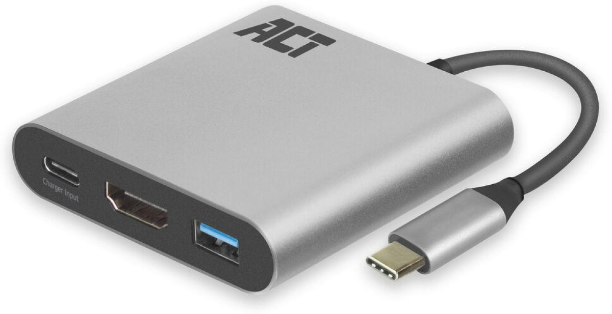 ACT Адаптер USB-C към HDMI 4K\на ниска цена с бърза доставка - BestPC.BG