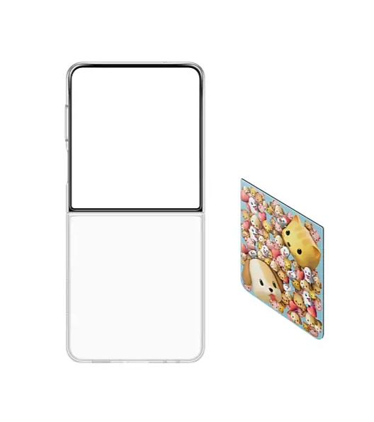 Калъф за смартфон Samsung Z Flip7 Case Flipsuit Transparentна ниска цена с бърза доставка - BestPC.BG