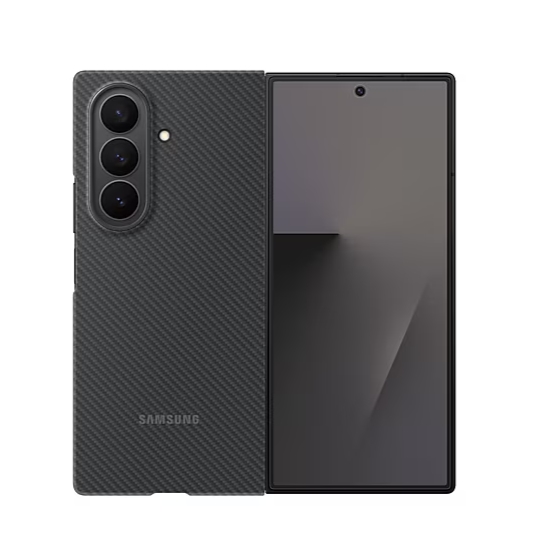 Калъф за смартфон Samsung Z Fold7 Carbon Shield Case Blackна ниска цена с бърза доставка - BestPC.BG