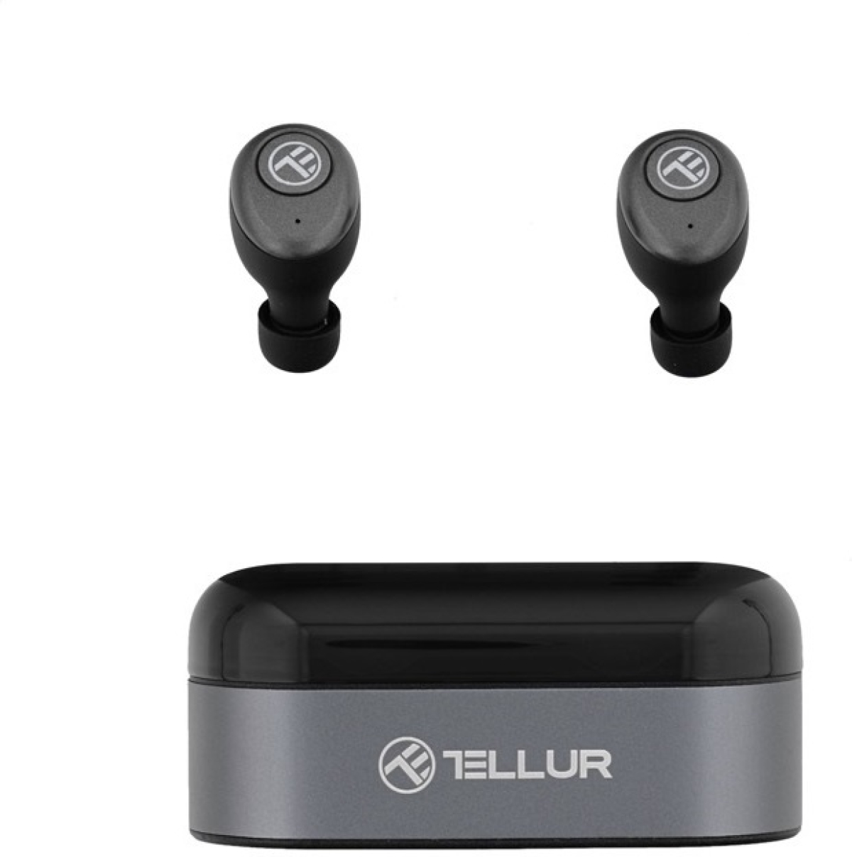 Tellur SEDNA слушалки, True Wireless, сиво-чернина ниска цена с бърза доставка - BestPC.BG