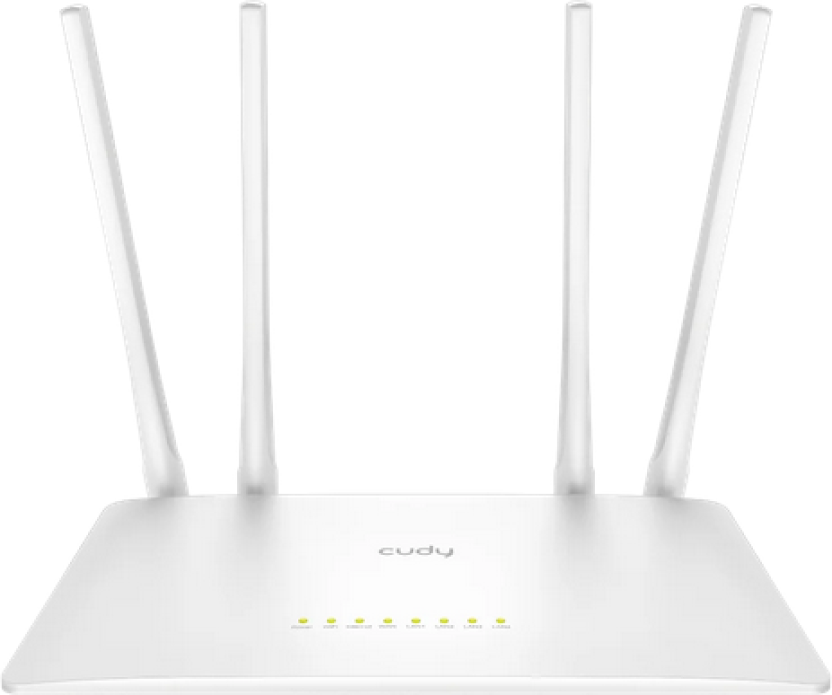 Безжичен рутер Cudy WR300S N300 802.11b-g-n,300Mbps- 2.4GHz, 5 10-100Mbp, 4 5dBi fixed антенина ниска цена с бърза доставка - BestPC.BG