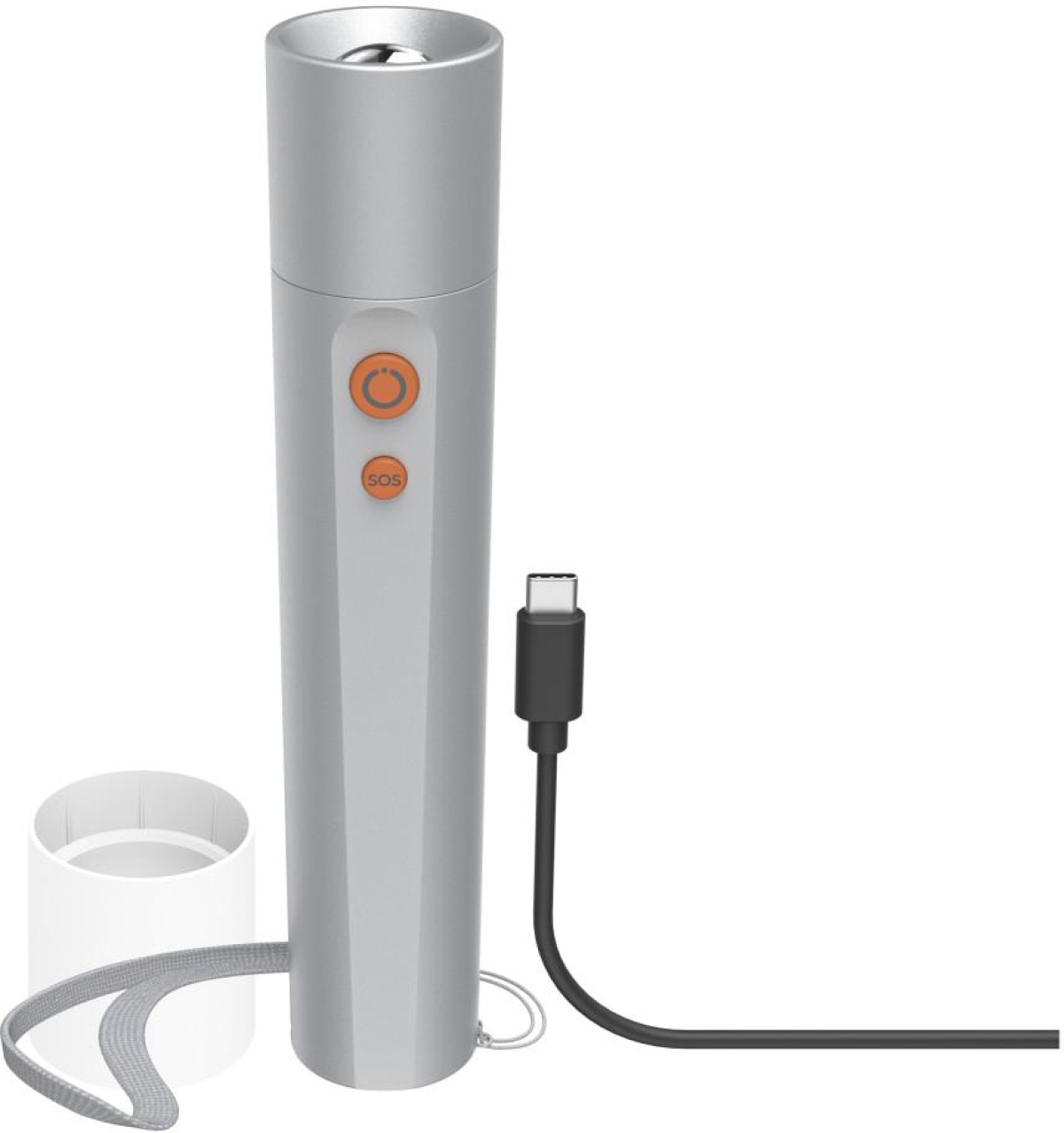 Продукт HAMA LED Фенер FL350-C, презареждащ се, алуминиев, 4 режима + SOSна ниска цена с бърза доставка - BestPC.BG