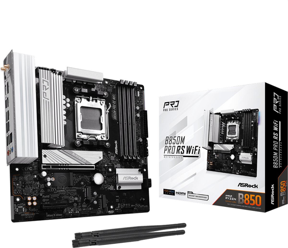 Дънна платка AMD AM5 B850-4DDR5-WIFIна ниска цена с бърза доставка - BestPC.BG