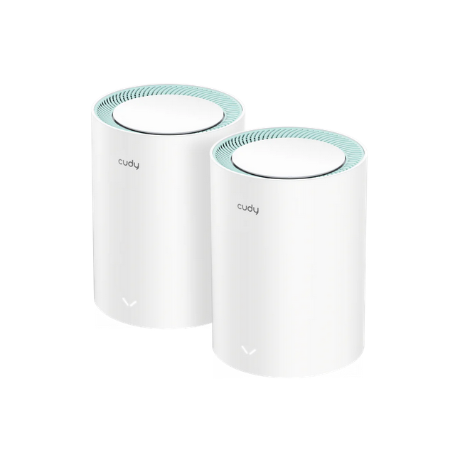 Безжична MESH система Cudy M1500-2-pack AX1500, WiFi 6 мрежа за цял домна ниска цена с бърза доставка - BestPC.BG