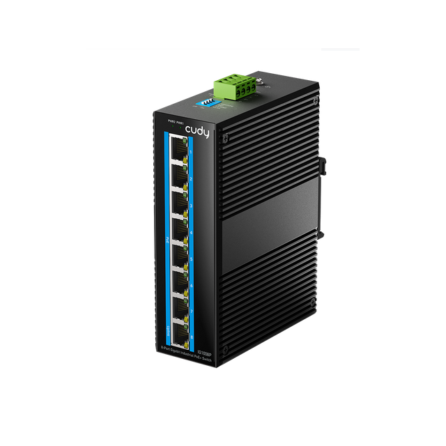 Комутатор/Суич Суич Cudy IG1008P Индустриален 8-Port 10-100-1000M PoE+ Switch 65Wна ниска цена с бърза доставка - BestPC.BG
