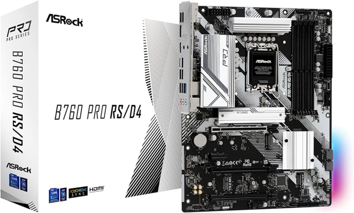 Дънна платка Asrock B760 PRO RS / LGA 1700 / D4на ниска цена с бърза доставка - BestPC.BG