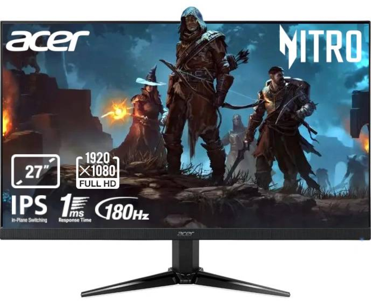 Монитор ACER 27 NITRO QG271M3BX1BMIIPXна ниска цена с бърза доставка - BestPC.BG