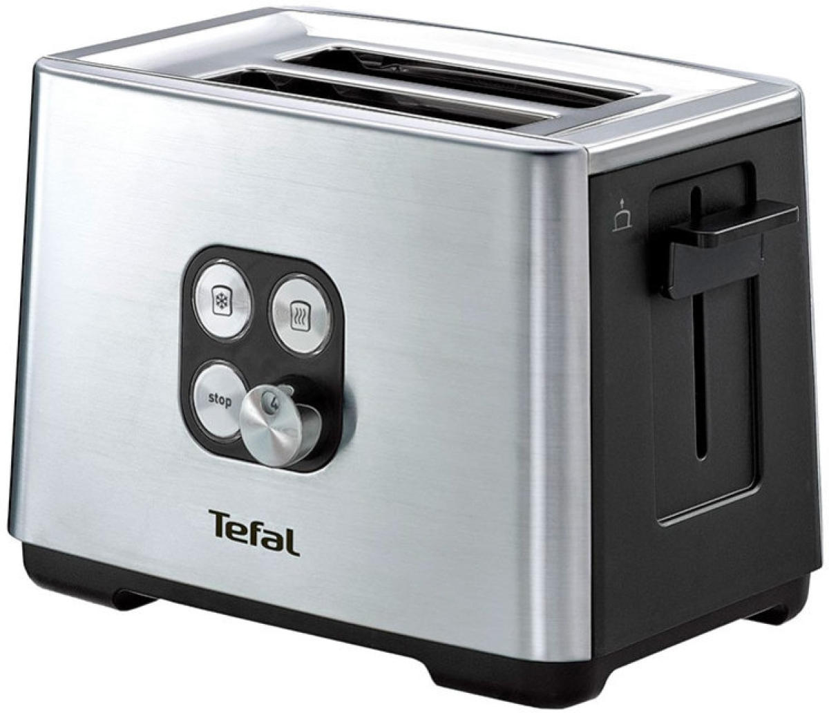 Тостер Tefal TT420D30, Ultra mini, Toaster, 700W, 2 Hole, 6 Stage thermostat, Stainless steelна ниска цена с бърза доставка - BestPC.BG