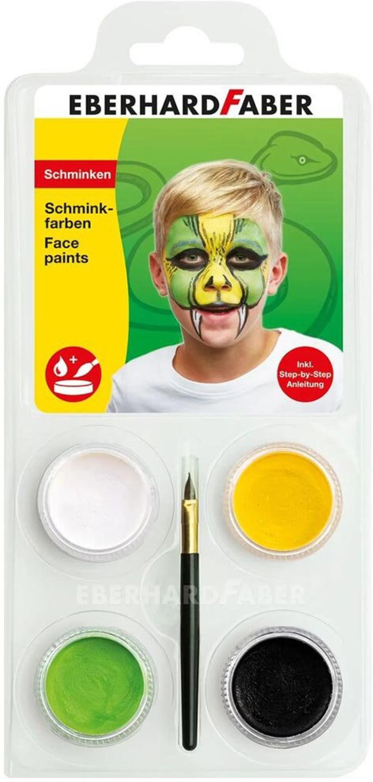 Eberhard Faber Боя за лице Snake, 4 цвятана ниска цена с бърза доставка - BestPC.BG