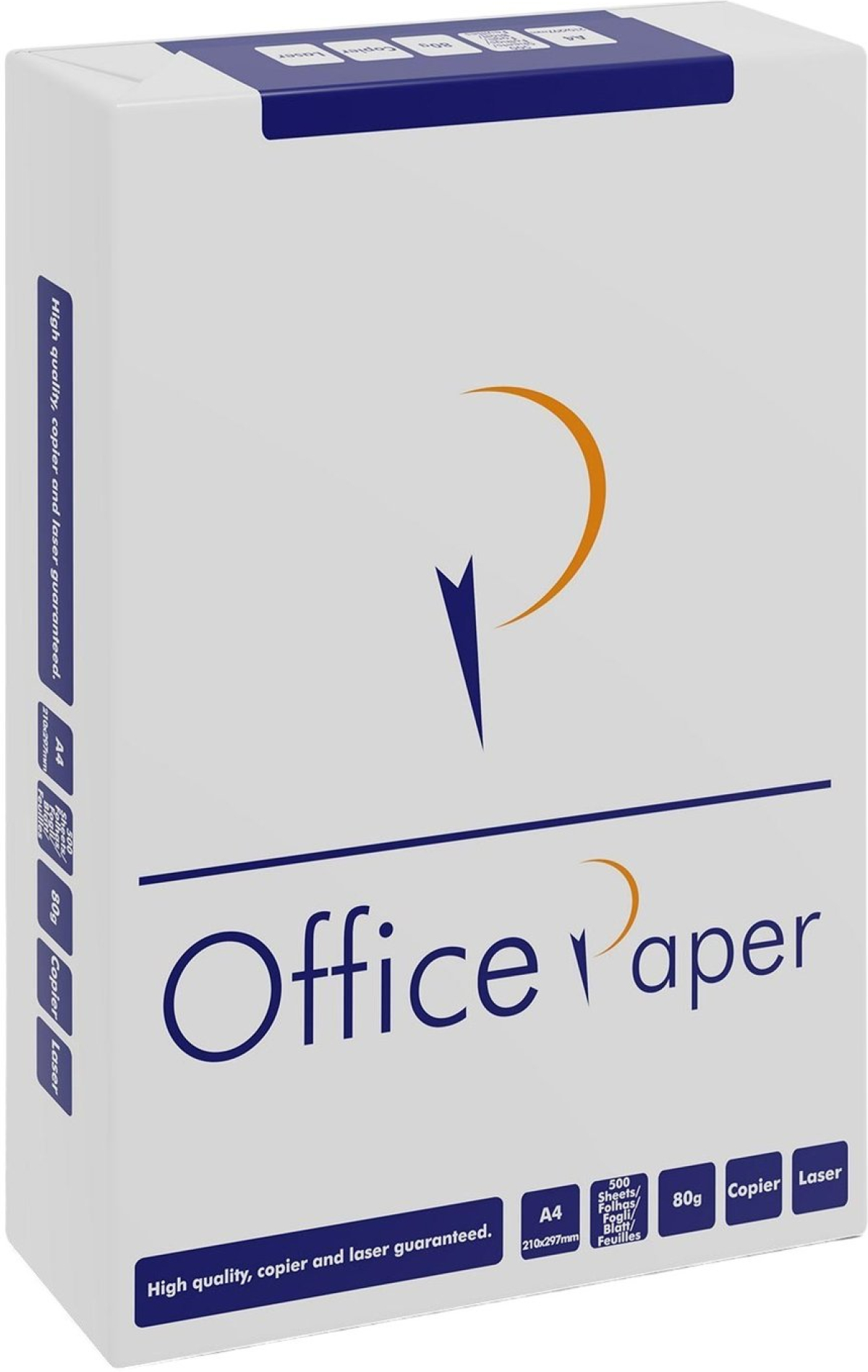 Копирна хартия Office Paper, A4, 80 g-m2, 500 листана ниска цена с бърза доставка - BestPC.BG