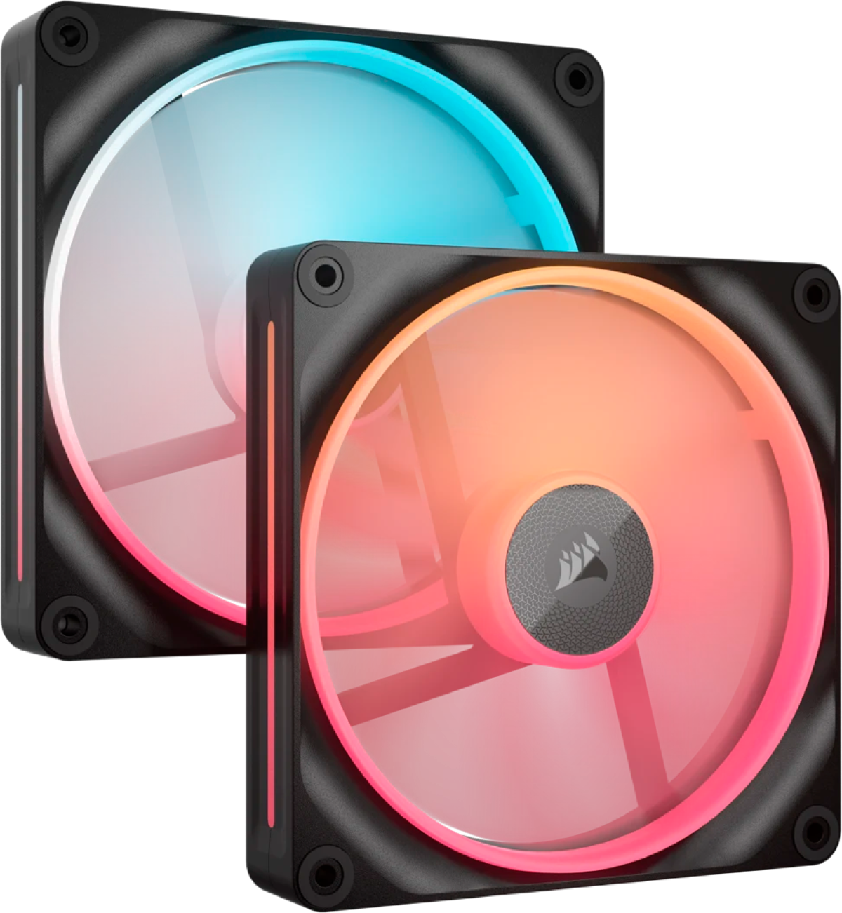 Вентилатор CORSAIR LX-R RGB Series, iCUE LINK LX140-R RGB, 140mm RGB Fan, Dual Fan Kitна ниска цена с бърза доставка - BestPC.BG