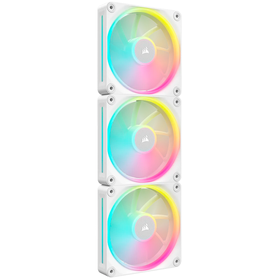Вентилатор ORSAIR LX RGB Series, iCUE LINK LX120 RGB White, 120mm RGB Fan, Triple Fan Kitна ниска цена с бърза доставка - BestPC.BG