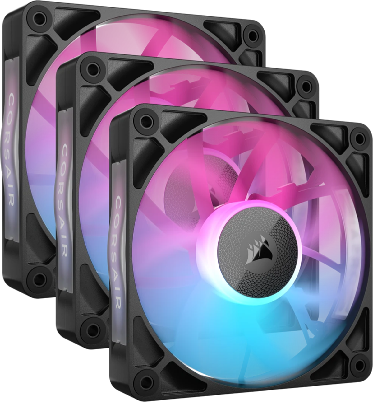 Вентилатор Corsair RX RGB Series, iCUE LINK RX120 RGB, 120mm RGB Fan, Triple Fan Kitна ниска цена с бърза доставка - BestPC.BG