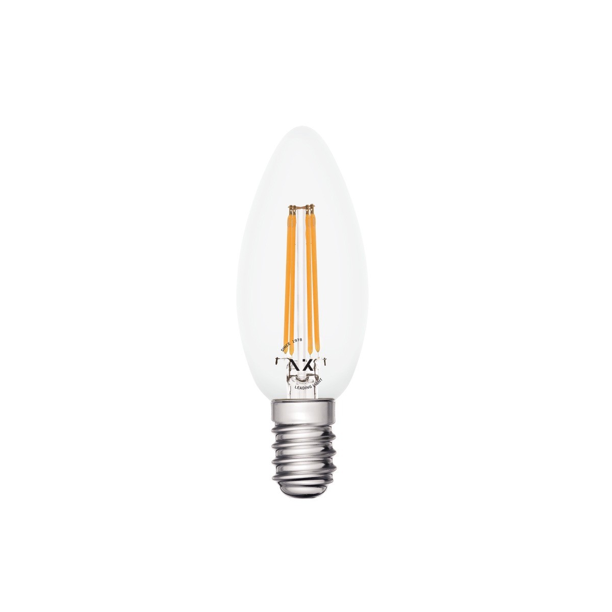 LED Крушка 4W 470lm 2700Κ 220V E14 Ra>80 360°, овал, Филамент опал - VL LED VK/05104/EI/CL/Wна ниска цена с бърза доставка - BestPC.BG