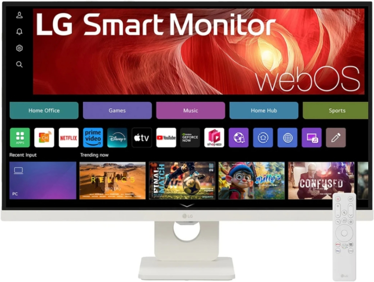 Монитор LG 27U731SA-W, 27" IPS Smart webOS23, 5ms, 350cd-m, FHD 3840 x 2160, HDMI, USB Type-C , Bluetooth, Whiteна ниска цена с бърза доставка - BestPC.BG