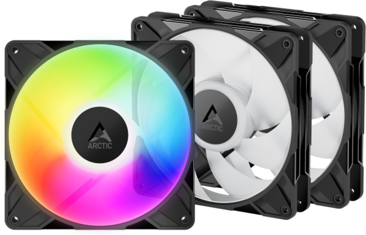 Комплект вентилатори ARCTIC P14 Pro A-RGB - 140mm PWM 3-Packна ниска цена с бърза доставка - BestPC.BG