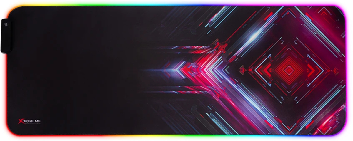 Подложка за мишка Xtrike ME геймърски пад за мишка Gaming Mousepad - MP-606 - RGB, Size XLна ниска цена с бърза доставка - BestPC.BG