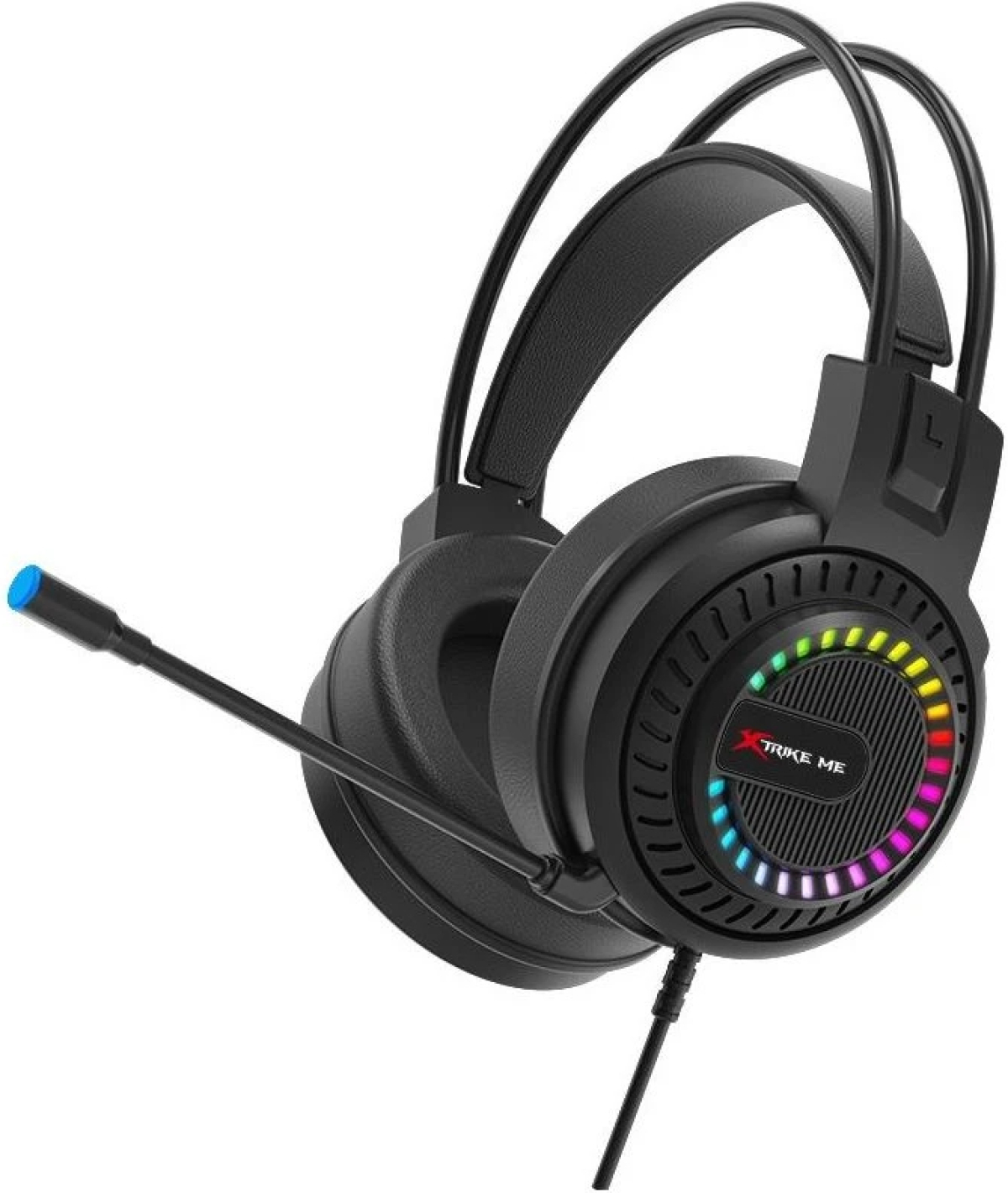 Xtrike ME геймърски слушалки Gaming Headphones HP-318 - 50mm, RGBна ниска цена с бърза доставка - BestPC.BG