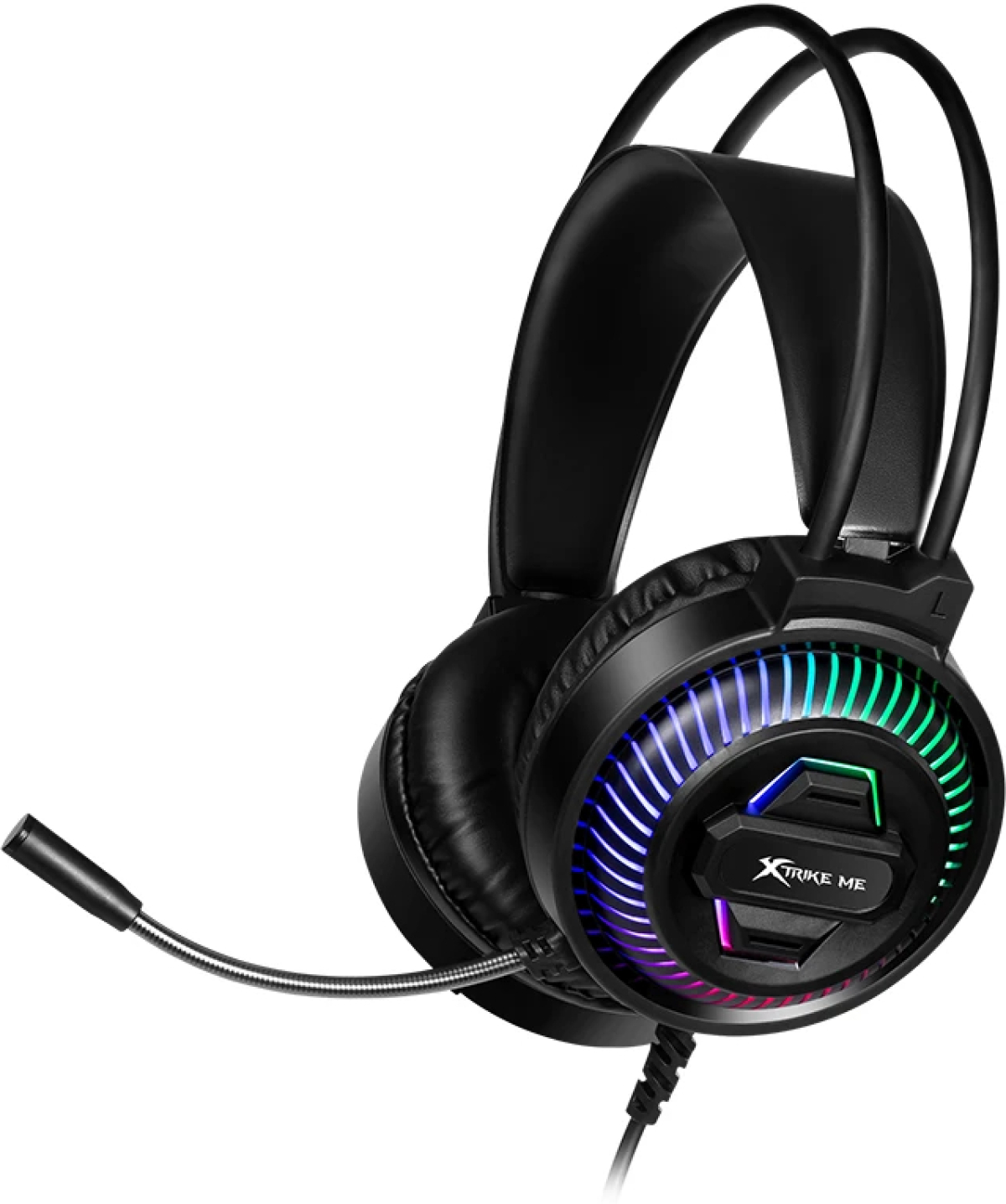 Xtrike ME геймърски слушалки Gaming Headphones GH-510 - 50mm, RGBна ниска цена с бърза доставка - BestPC.BG