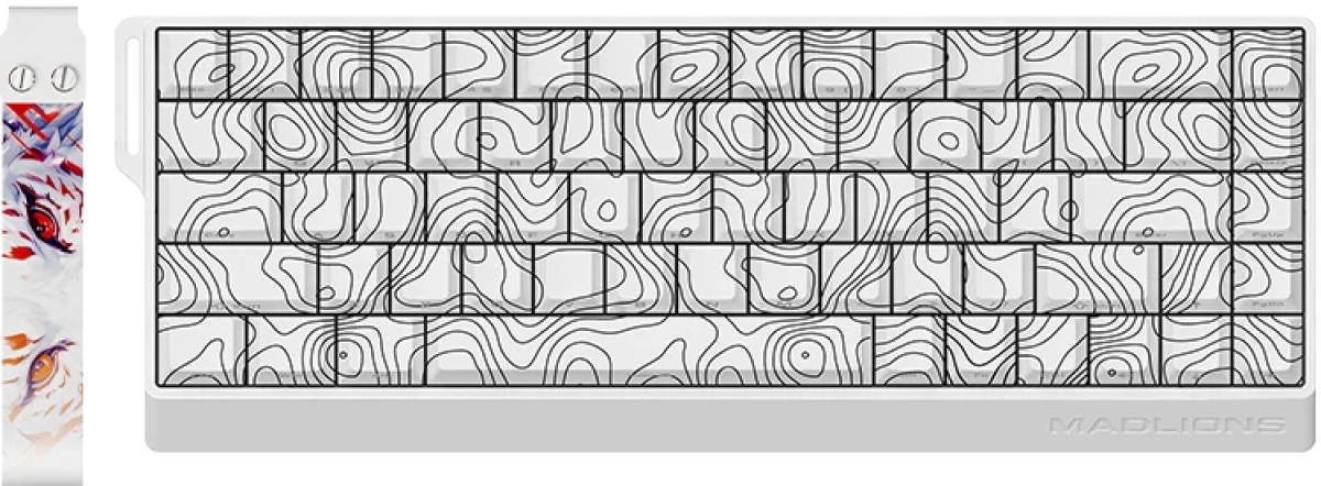 Madlions професионална геймърска механична клавиатура Professional Gaming Mechanical Keyboard FIRE 68на ниска цена с бърза доставка - BestPC.BG