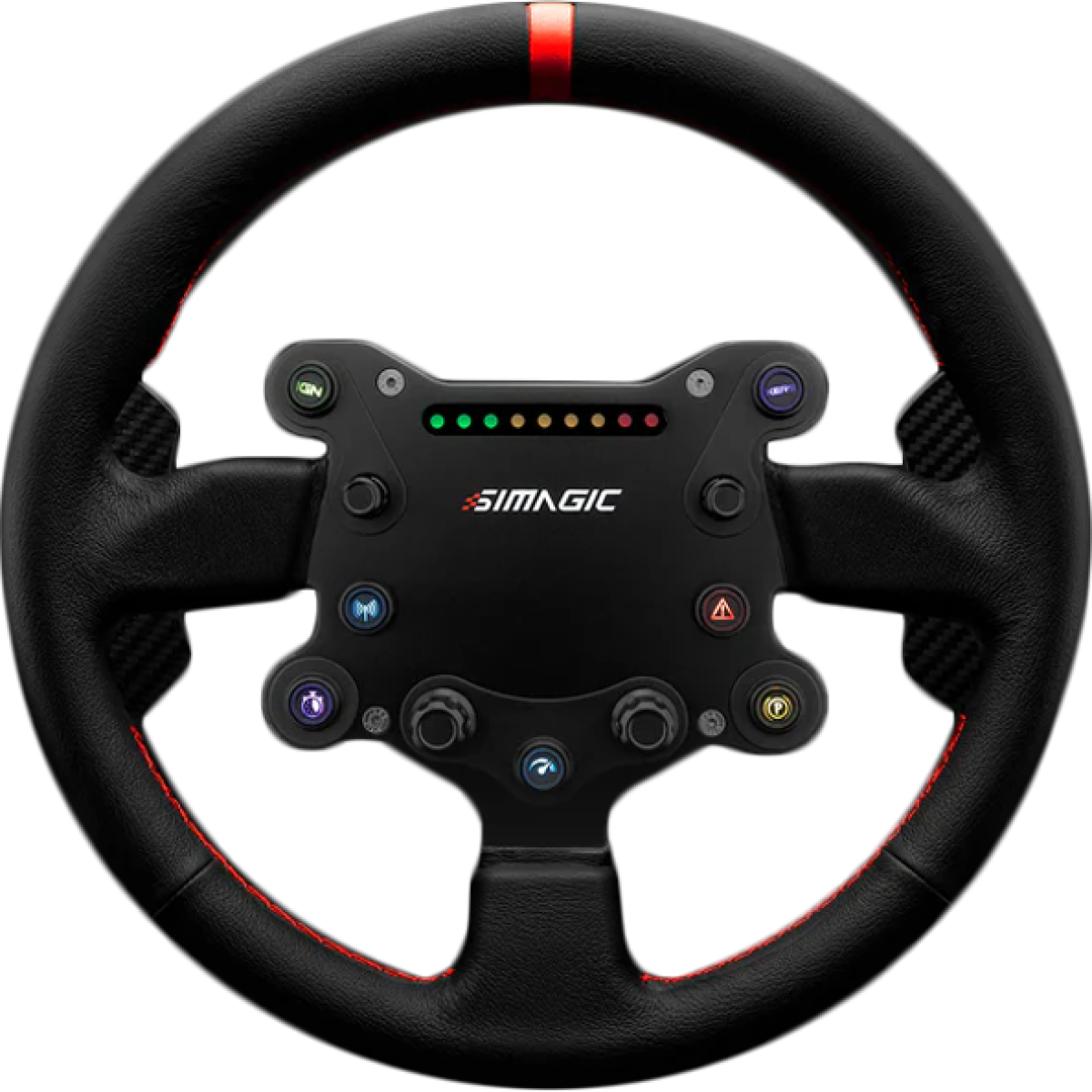 SIMAGIC GT Sport Steering Wheel, Shifter Paddles, Leather. S201на ниска цена с бърза доставка - BestPC.BG