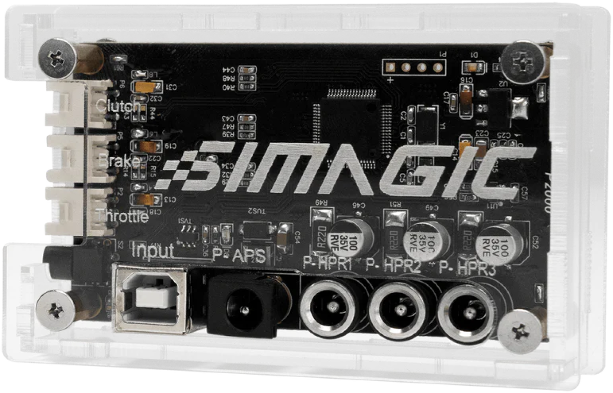 SIMAGIC P2000-HCB Хаптичен контролер за педали P2000на ниска цена с бърза доставка - BestPC.BG