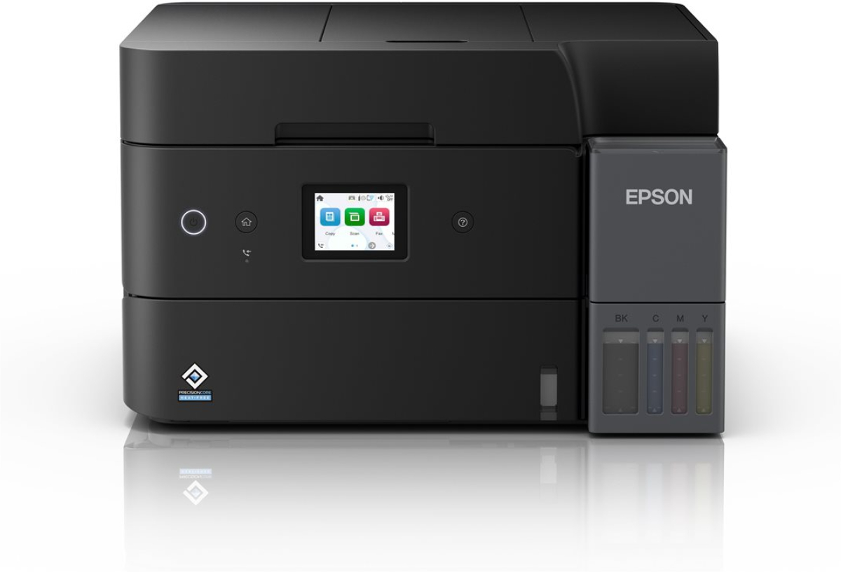 Мултифункционално у-во EPSON EcoTank L6390, цветен мастиленоструен, дуплекс, A4, 35-23ppm, 4800 x 1200 dpi, Wi-fi, LAN, Факс, черенна ниска цена с бърза доставка - BestPC.BG