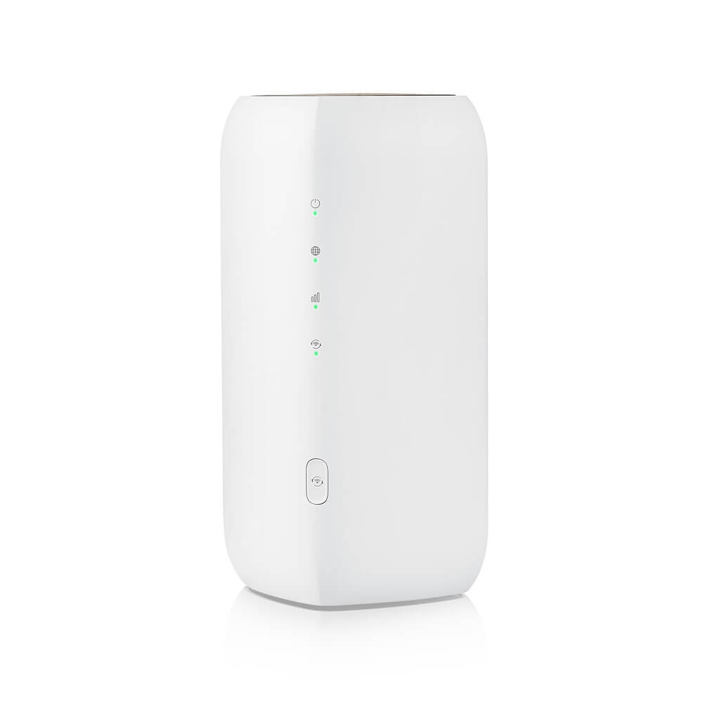 Безжичен рутер ZyXEL FWA505, 5G NR Indoor Router, Standalone-Nebula with 1 year Nebula Pro License, AX1800 WiFi, 1 x GB LAN, EU regionна ниска цена с бърза доставка - BestPC.BG