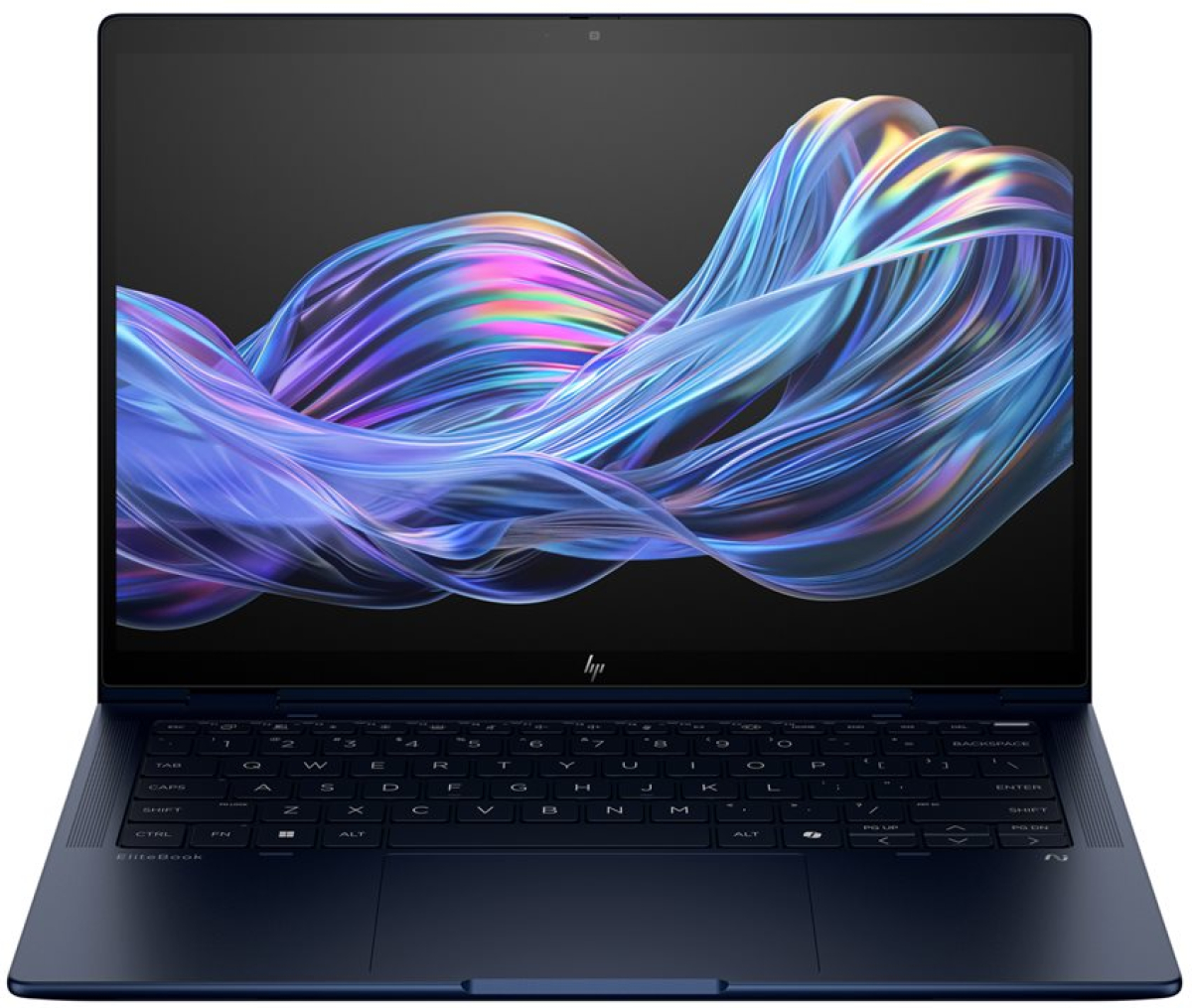 Лаптоп HP EliteBook X Flip G1i 14 AI, 14.0", Full HD+, Touchscreen, Intel Core Ultra 7 258V, Intel Arc 140V, 32 GB, 1 TB SSD, Win 11 Pro, Синна ниска цена с бърза доставка - BestPC.BG
