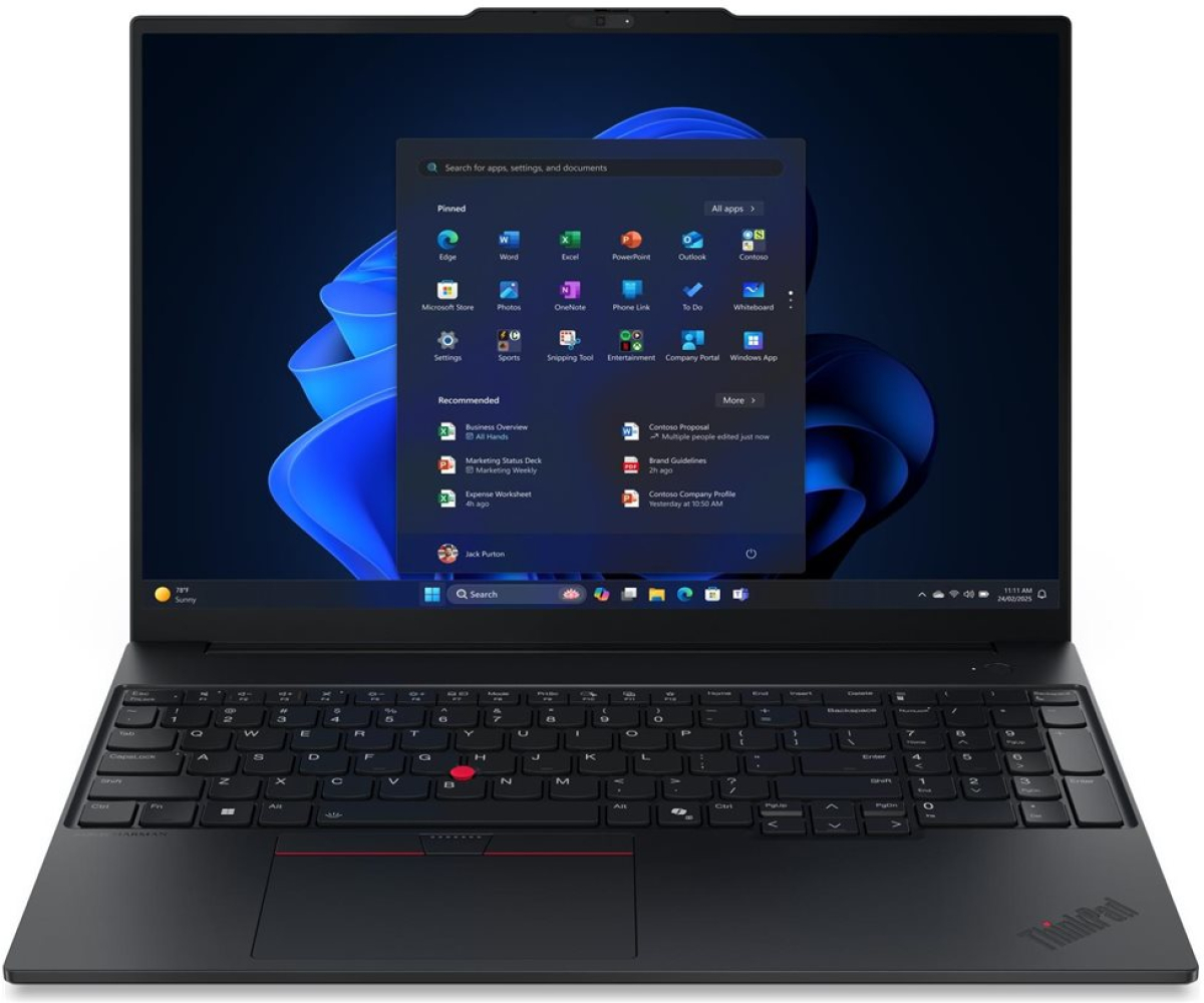 Лаптоп LENOVO ThinkPad E16 G3, AMD Ryzen 7 250, 16 GB DDR5 5600, 512GB M.2 NVMe SSD, 16" Full HD+, W11Pна ниска цена с бърза доставка - BestPC.BG
