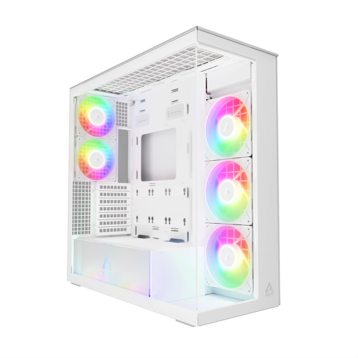 Arctic кутия Case E-ATX - Xtender (White) - 5 A-RGB Fans includedна ниска цена с бърза доставка - BestPC.BG