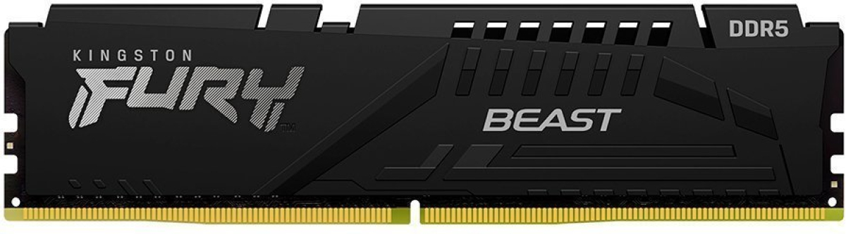 Памет Kingston 16GB 6000MT-s DDR5 CL30 DIMM FURY Beast Black EXPOна ниска цена с бърза доставка - BestPC.BG