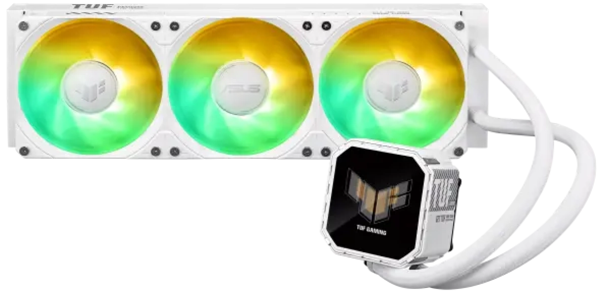 Водно охлаждане Охладител за процесор ASUS TUF Gaming LC III 360 ARGB LCD White Editionна ниска цена с бърза доставка - BestPC.BG