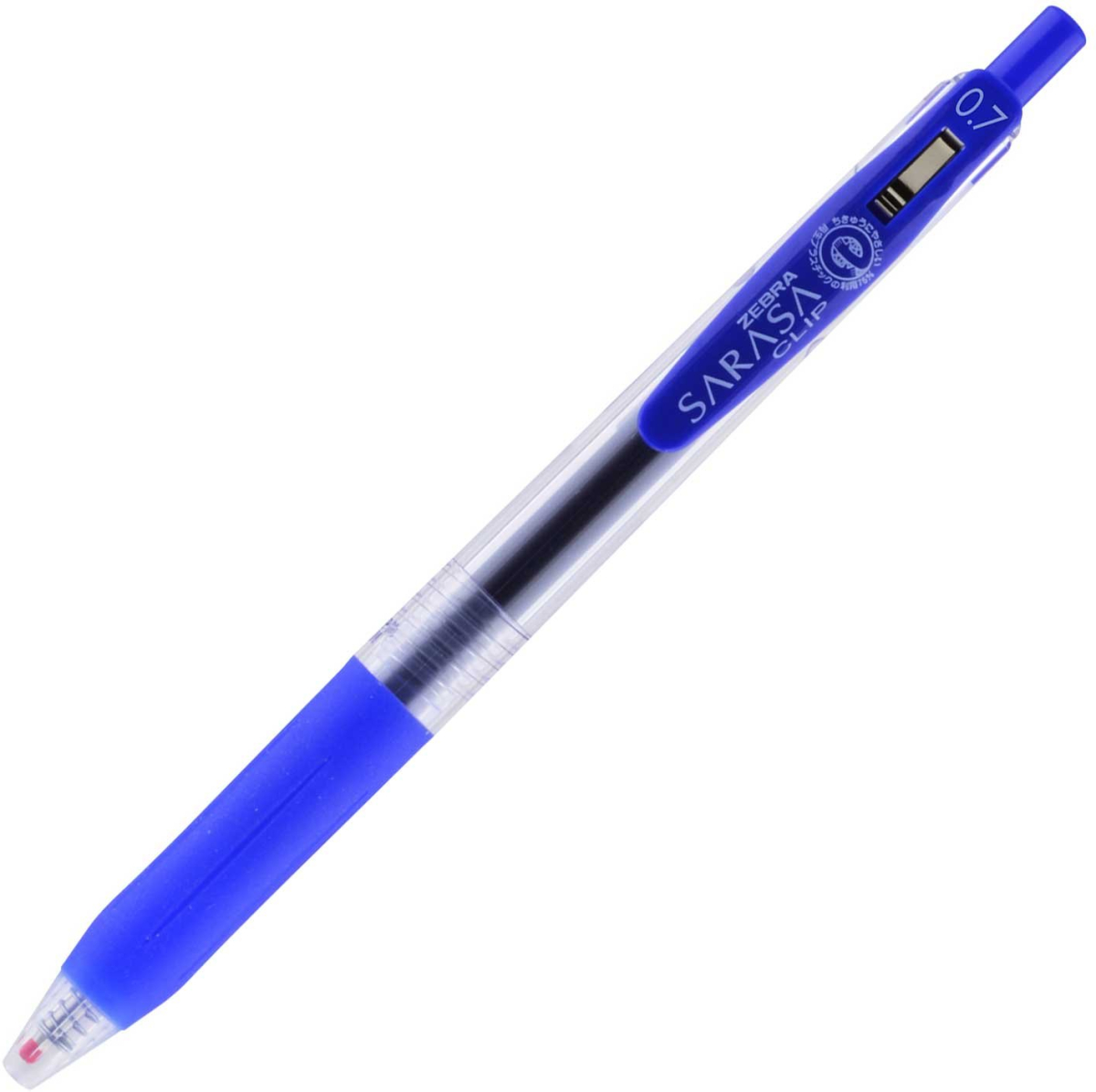 Zebra Гел ролер Sarasa Clip, автоматичен, 0.7 mm, синна ниска цена с бърза доставка - BestPC.BG