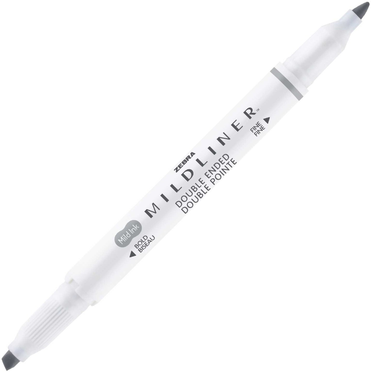 Zebra Текст маркер Mildliner Cool & Refined, двоен, сивна ниска цена с бърза доставка - BestPC.BG