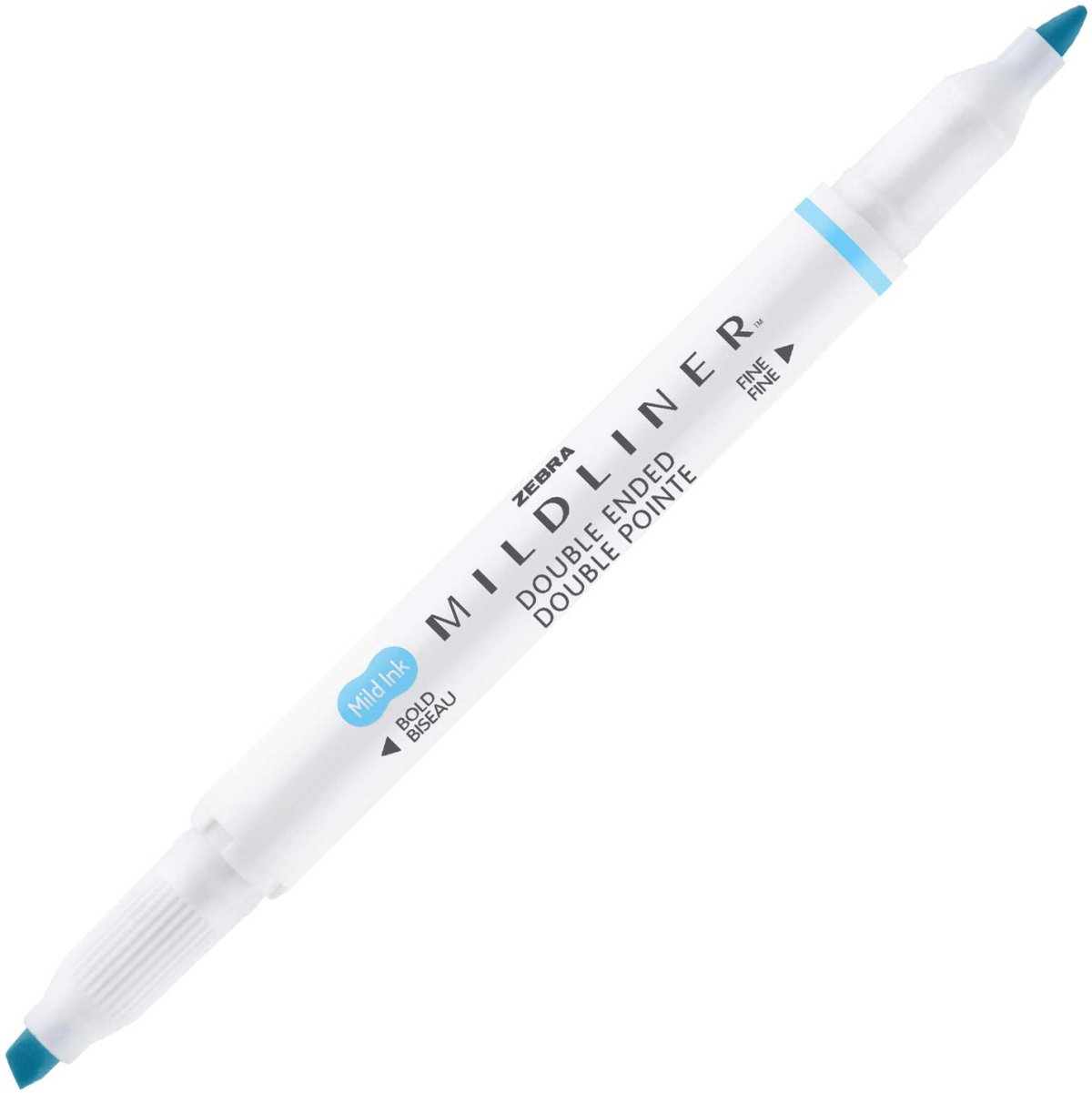 Zebra Текст маркер Mildliner Fluorescent, двоен, синна ниска цена с бърза доставка - BestPC.BG