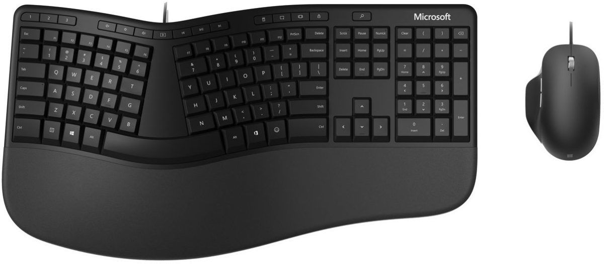 Клавиатура Microsoft Ergonomic Desktop Keyboardна ниска цена с бърза доставка - BestPC.BG