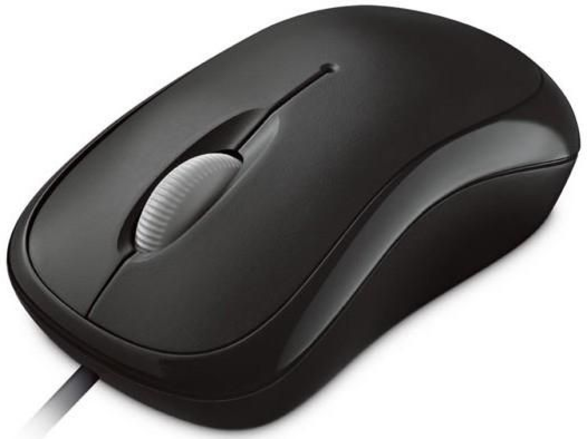 Мишка BASIC OPTIBAL MOUSE BLACK USBна ниска цена с бърза доставка - BestPC.BG