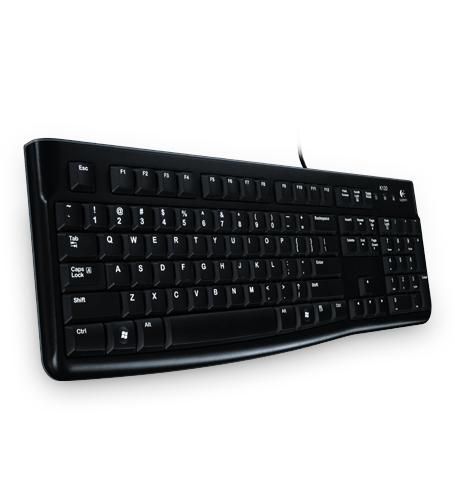 Клавиатура Keyboard K120 Ukrainian blackна ниска цена с бърза доставка - BestPC.BG