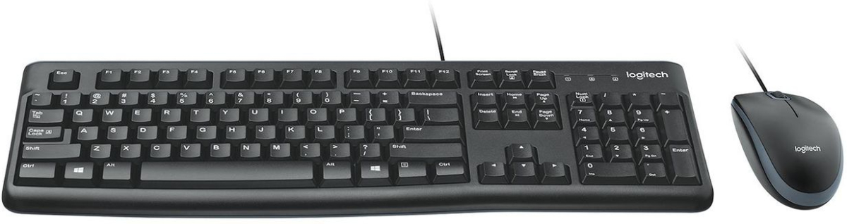 Комплект клавиатура и мишка Logitech MK120 combo, Pan Nordicна ниска цена с бърза доставка - BestPC.BG