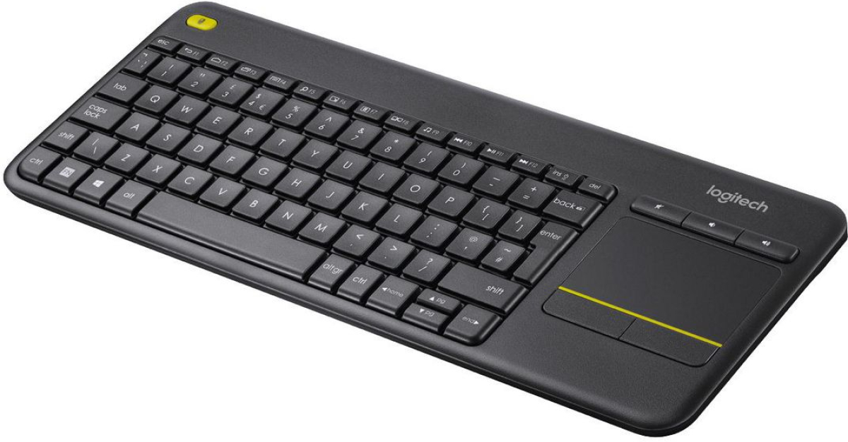 Клавиатура LOGITECH K400 Plus Keyboard, US/intна ниска цена с бърза доставка - BestPC.BG