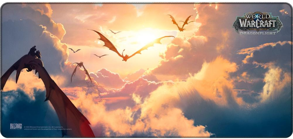 Подложка за мишка Геймърски пад World Of WarCraft Dragonflight - Clouds, XLна ниска цена с бърза доставка - BestPC.BG