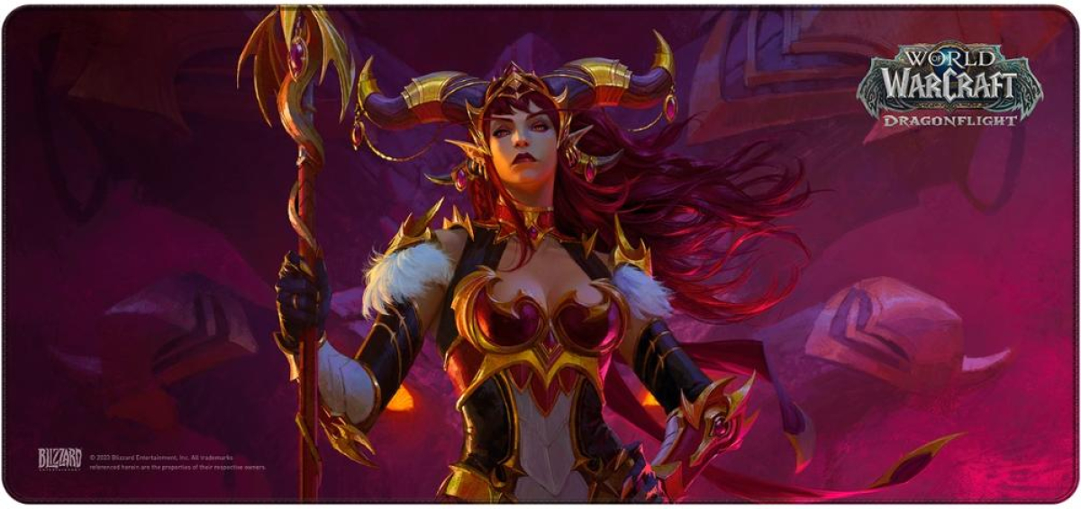 Подложка за мишка Геймърски пад World Of WarCraft Dragonflight - Alexstrasza, XLна ниска цена с бърза доставка - BestPC.BG