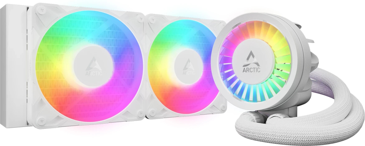 Arctic водно охлаждане Liquid Freezer III Pro 240 A-RGB Whiteна ниска цена с бърза доставка - BestPC.BG