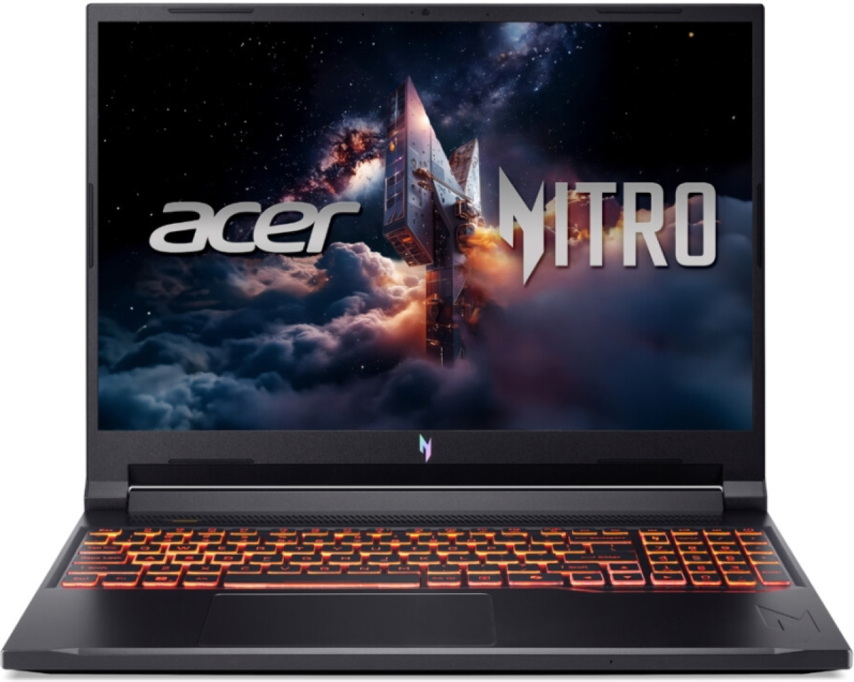 Лаптоп Acer Nitro V16, Intel Core 9 270H, 1000GB PCIe NVMe SSD, 16GB DDR5, 16" WQXGA (2560X1600) IPSна ниска цена с бърза доставка - BestPC.BG