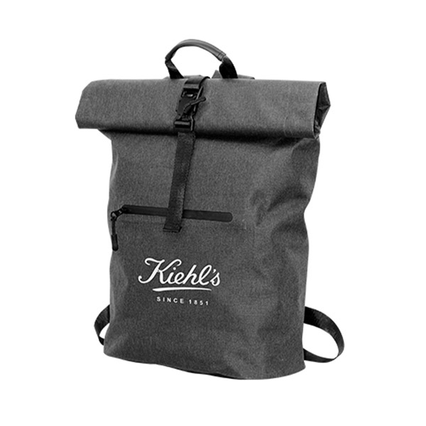 Раница Rolltop, водоустойчива, с джоб, 300D RPET, 40 х 60 cm, чернана ниска цена с бърза доставка - BestPC.BG