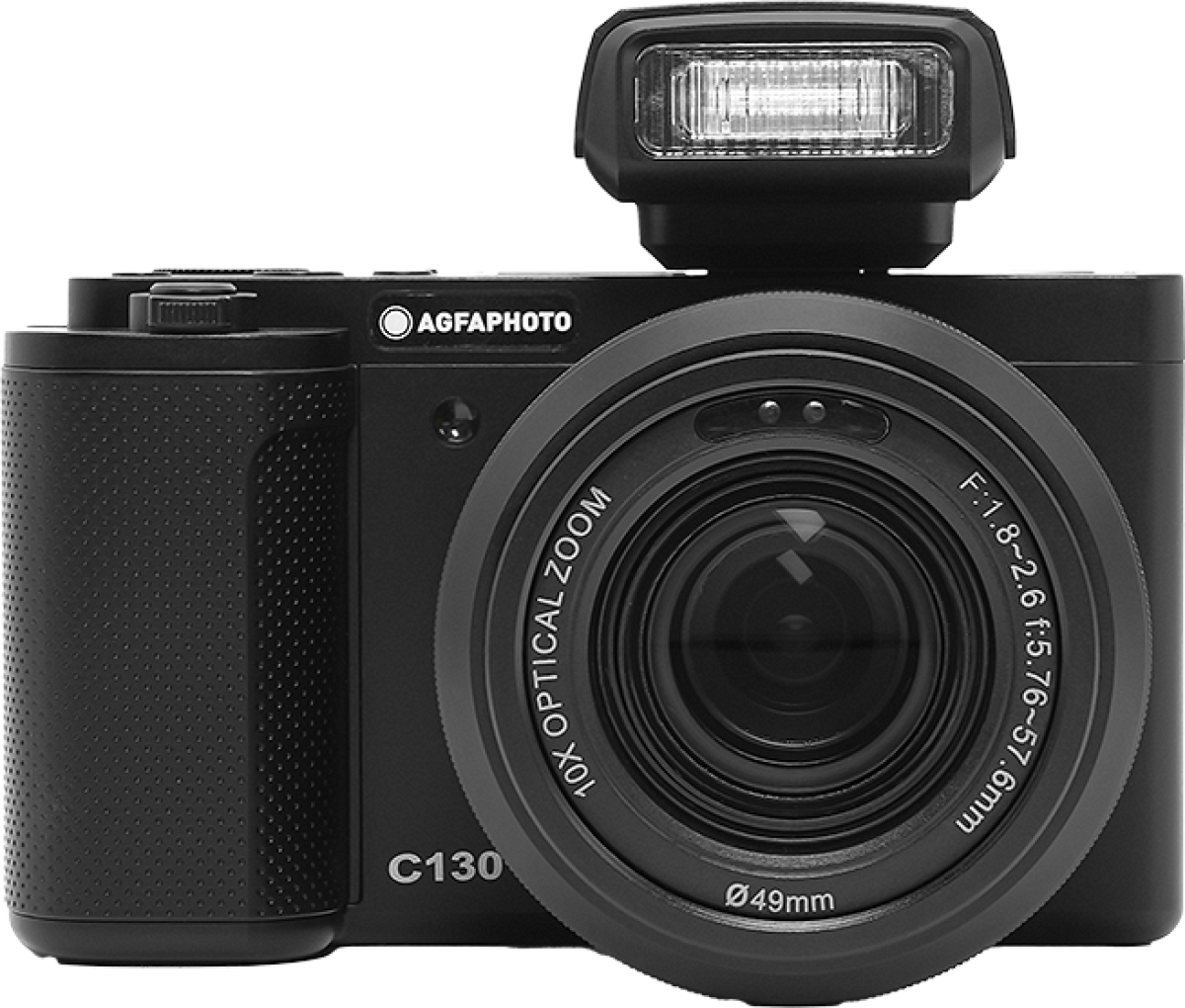 Фотоапарат Компактна дигитална камера AgfaPhoto Realishot C130 Bridge Camera, Чернана ниска цена с бърза доставка - BestPC.BG