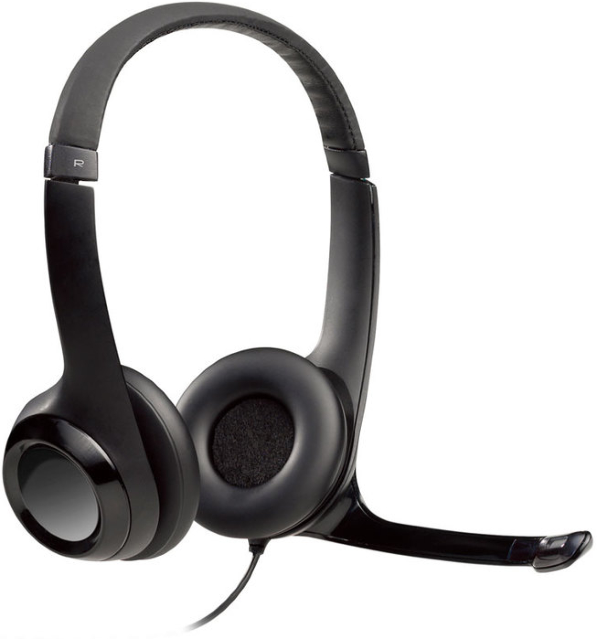 Слушалки Logitech H390, чернина ниска цена с бърза доставка - BestPC.BG